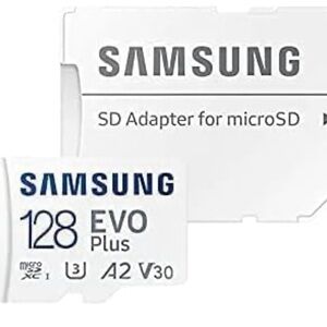 Samsung Evo Plus 128GB microSD SDXC U3 Class 10 A2 Memory Card 130MB/S
